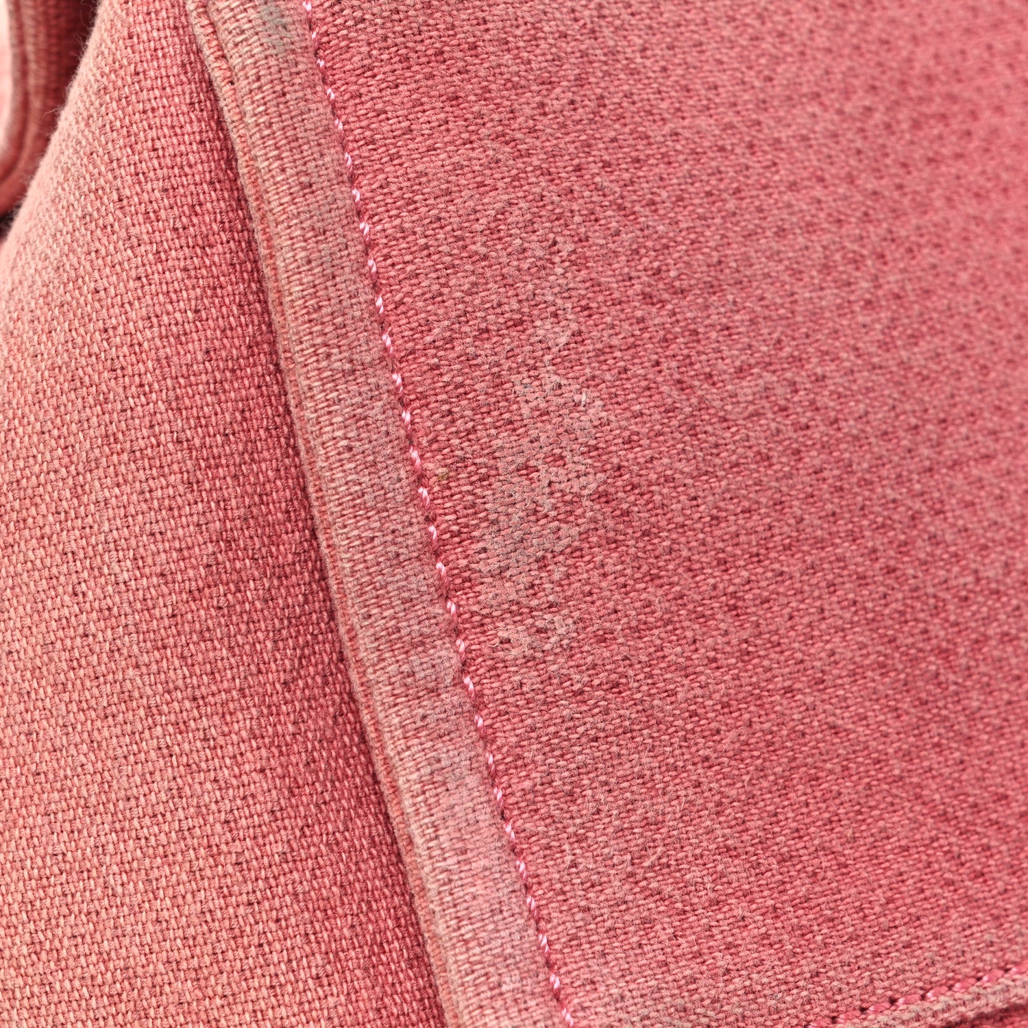 Canvas Large Deauville Tote Red