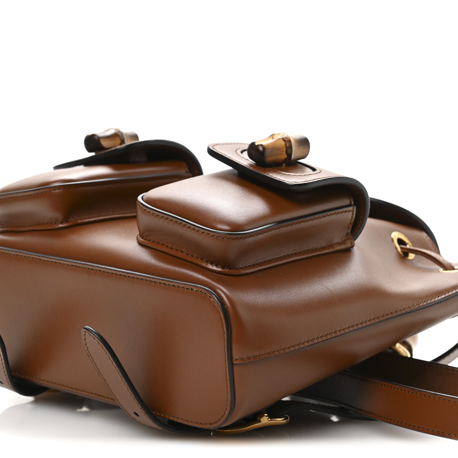Calfskin Bamboo Backpack Cuir
