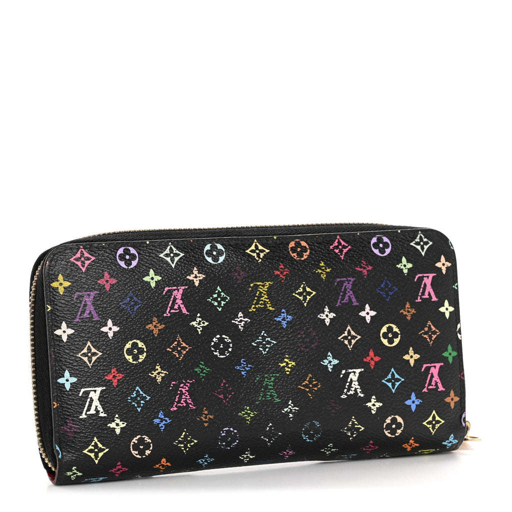 Monogram Multicolor Zippy Wallet Black Grenade