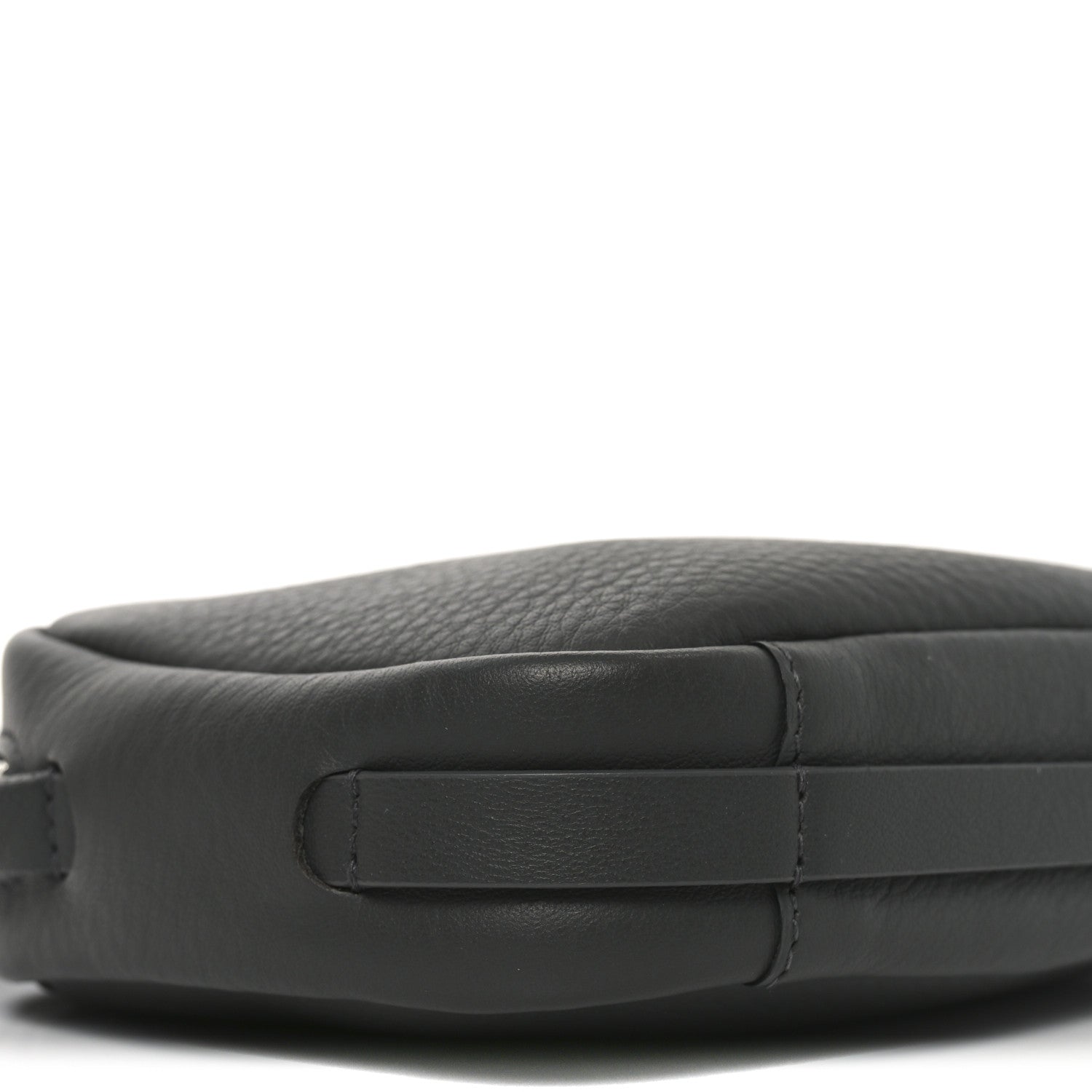Calfskin Logo XS Everyday Camera Bag Gris Fossile