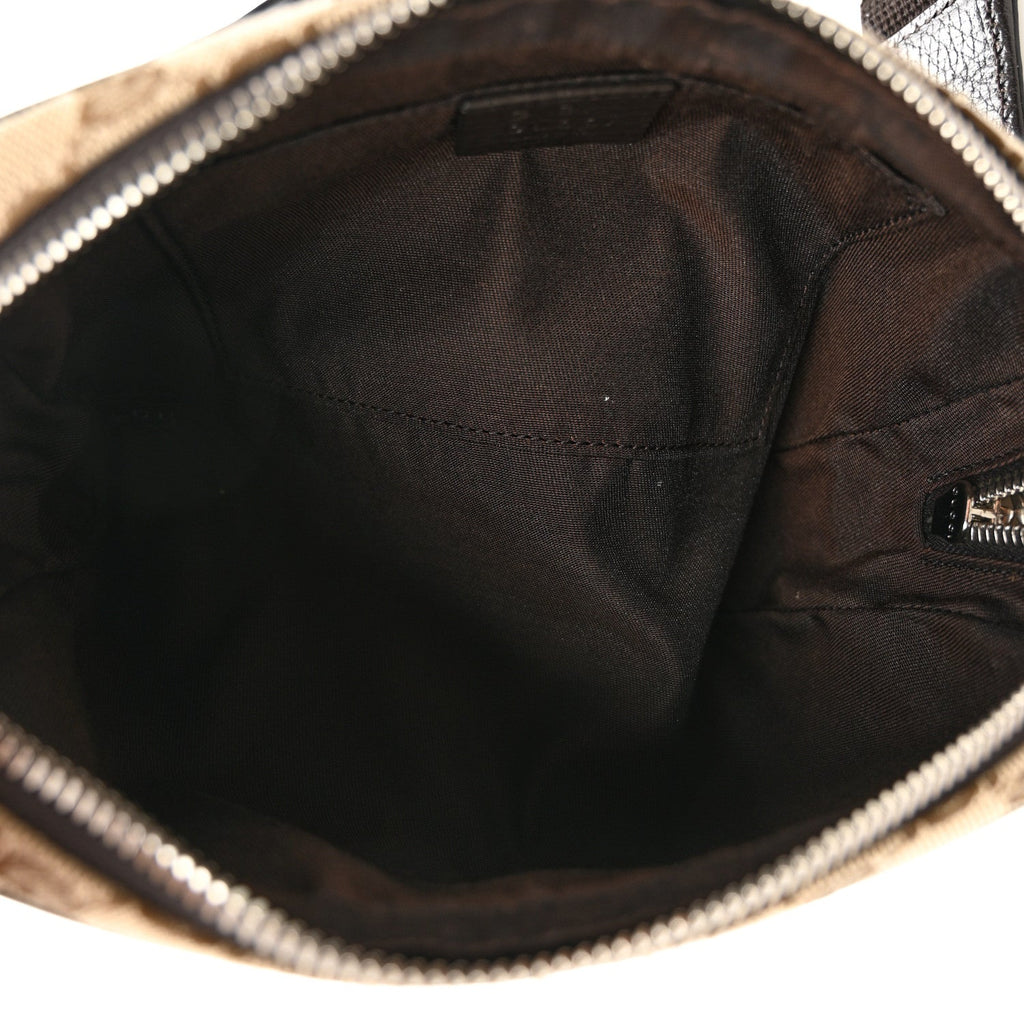 Monogram Belt Bag Dark Brown