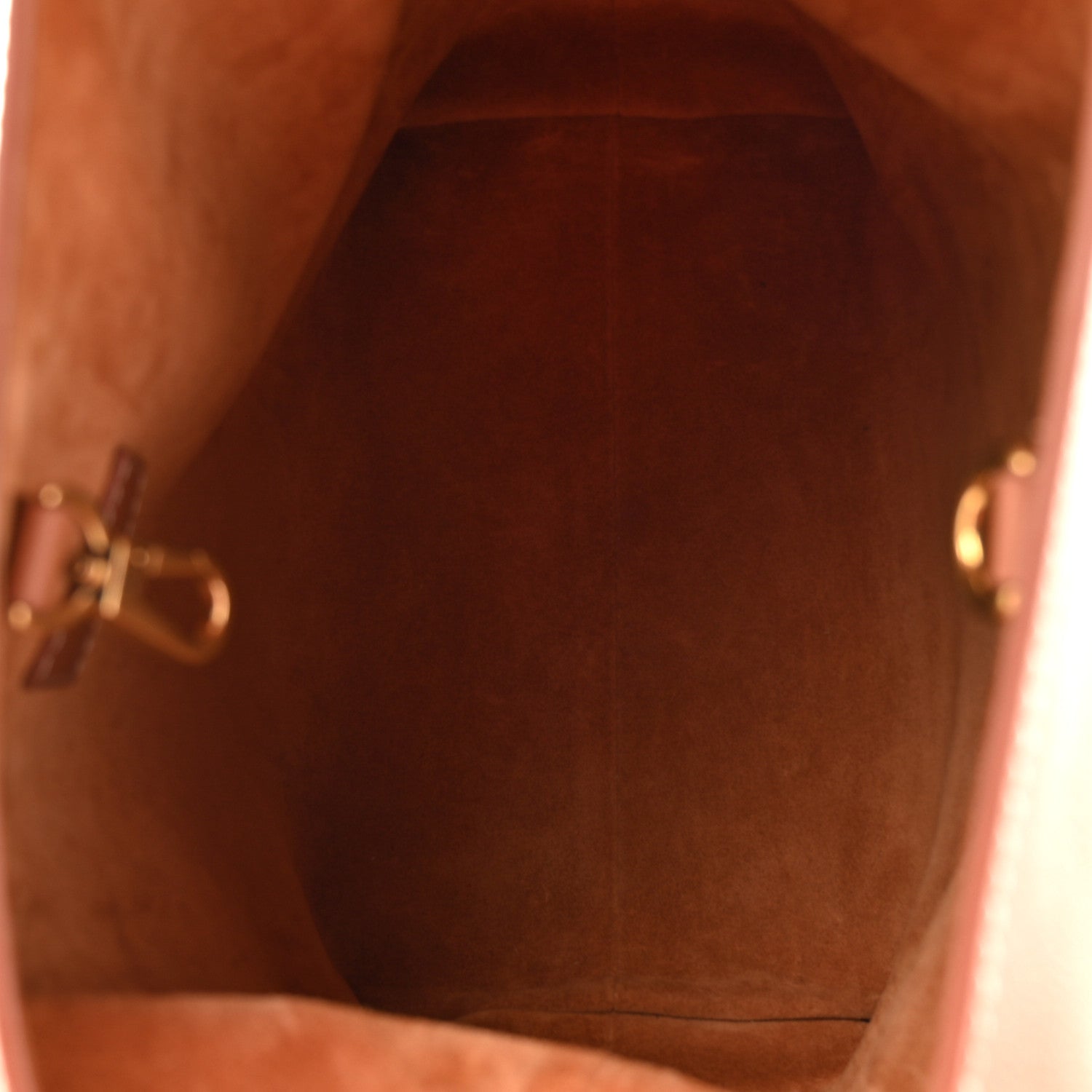 Grained Calfskin Low Key Hobo PM Cognac