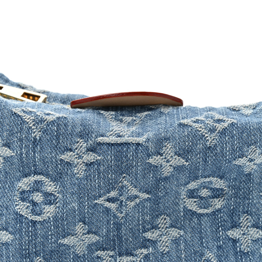 Monogram Denim Hills Pochette Blue
