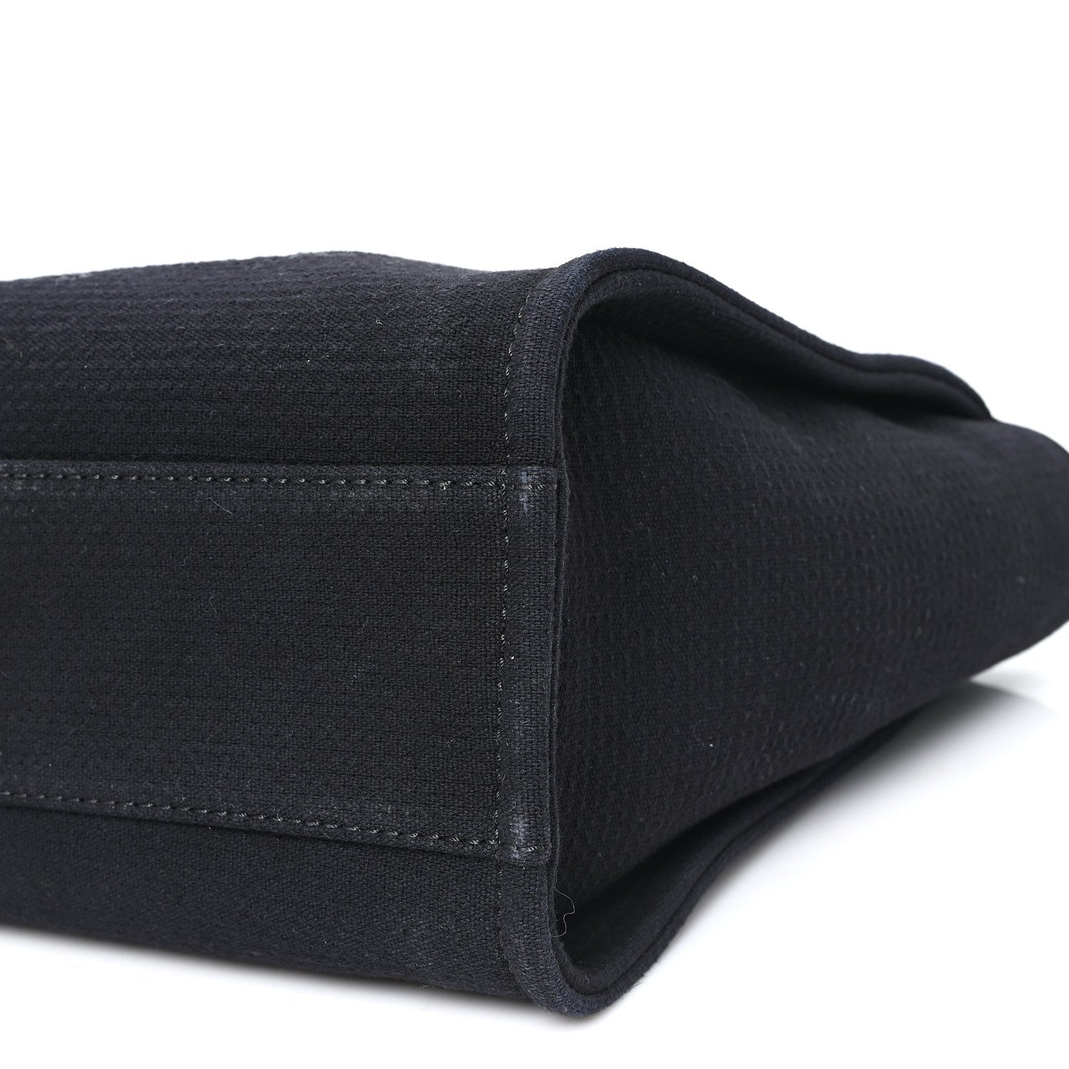 Mixed Fibers Small Deauville Tote Black