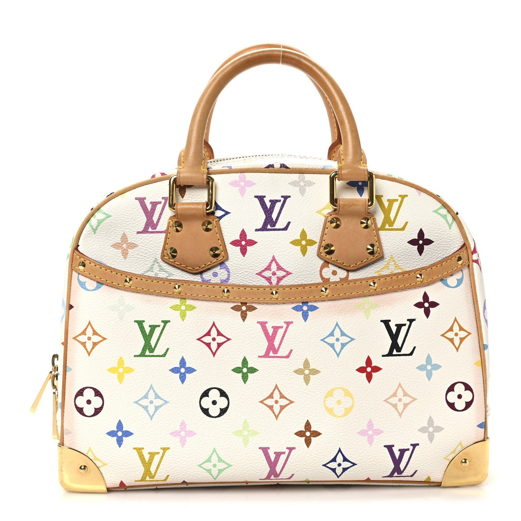 Monogram Multicolor Trouville White
