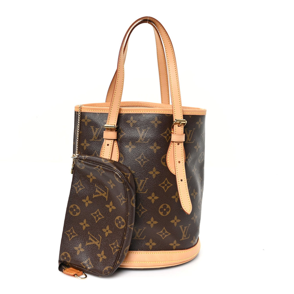 Monogram Petit Bucket 23