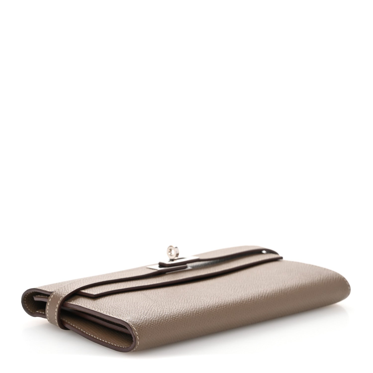 Epsom Kelly Longue Wallet  Etoupe