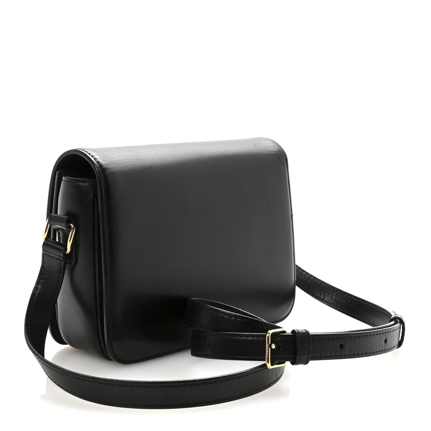 Shiny Calfskin Teen Triomphe Black