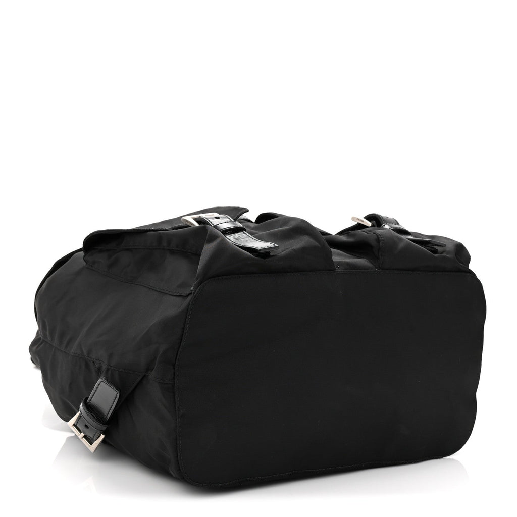Nylon Vela Medium Backpack Black