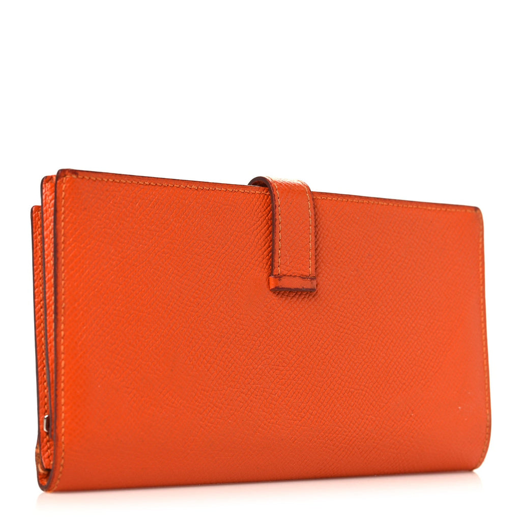 Epsom Bearn Gusset Wallet Orange