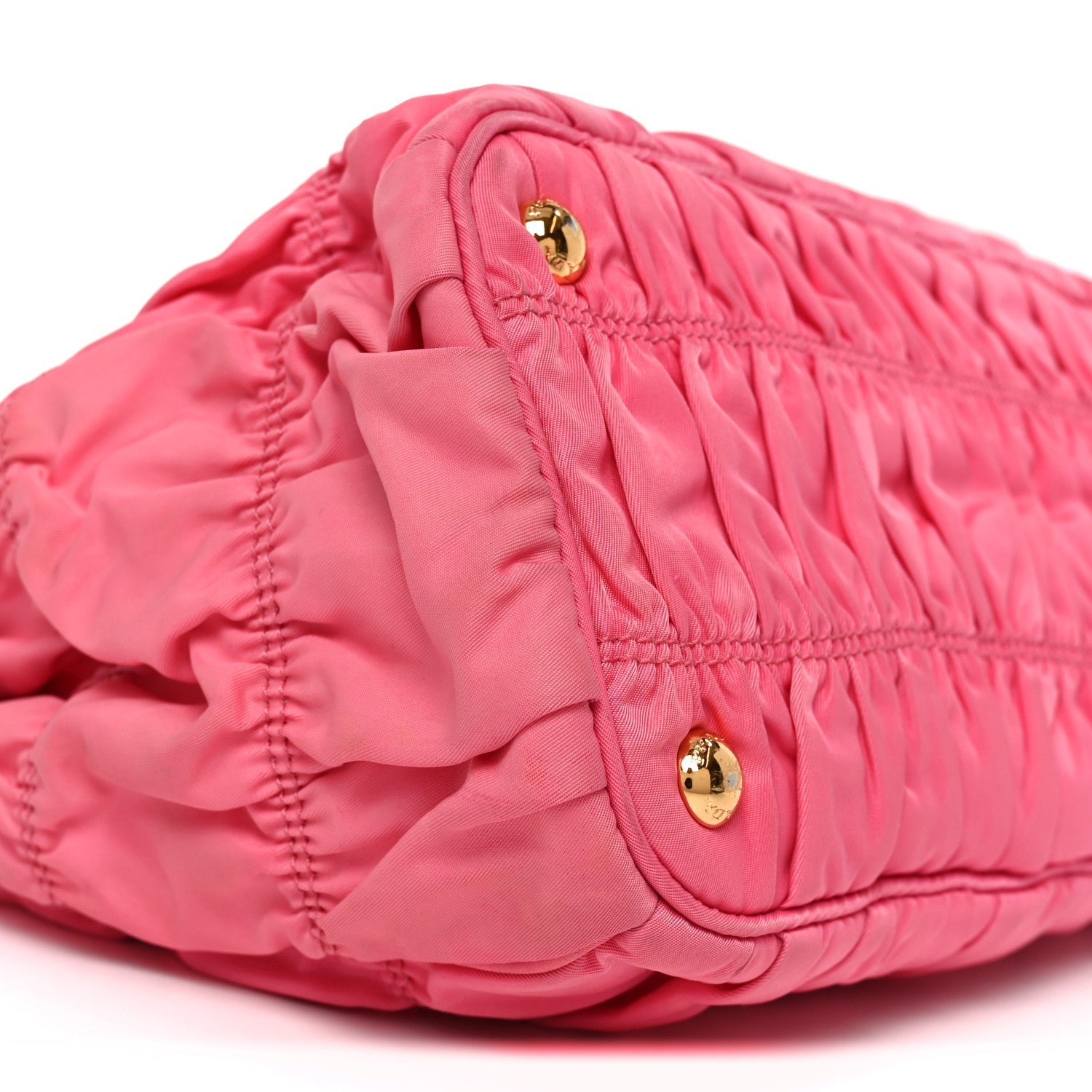 Tessuto Nylon Gaufre Small Tote Petalo