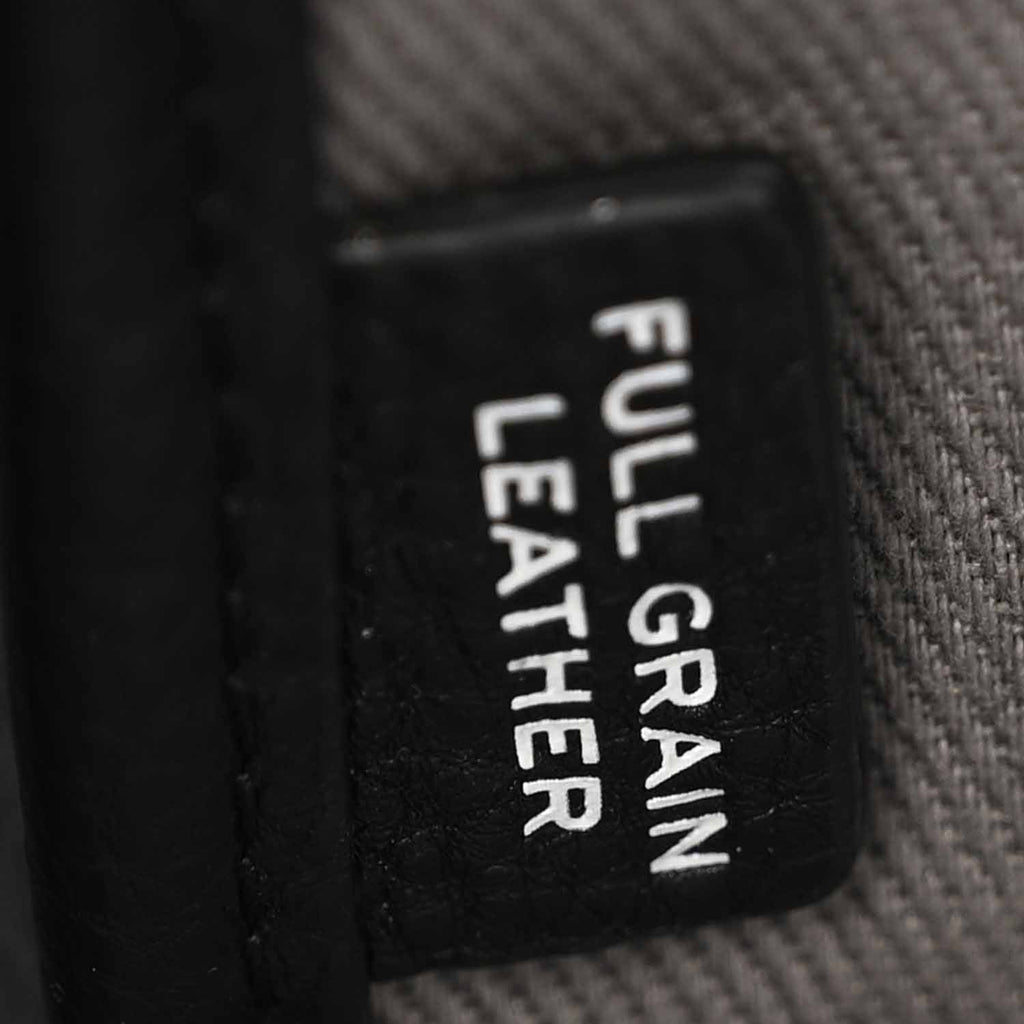 Grained Calfskin Medium The Tote Bag Black