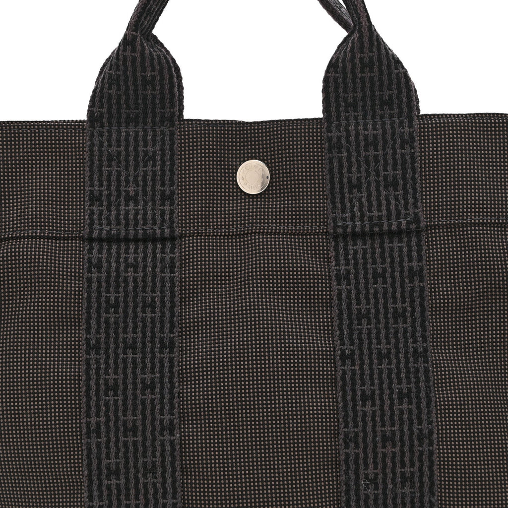 Canvas Herline PM Tote Grey