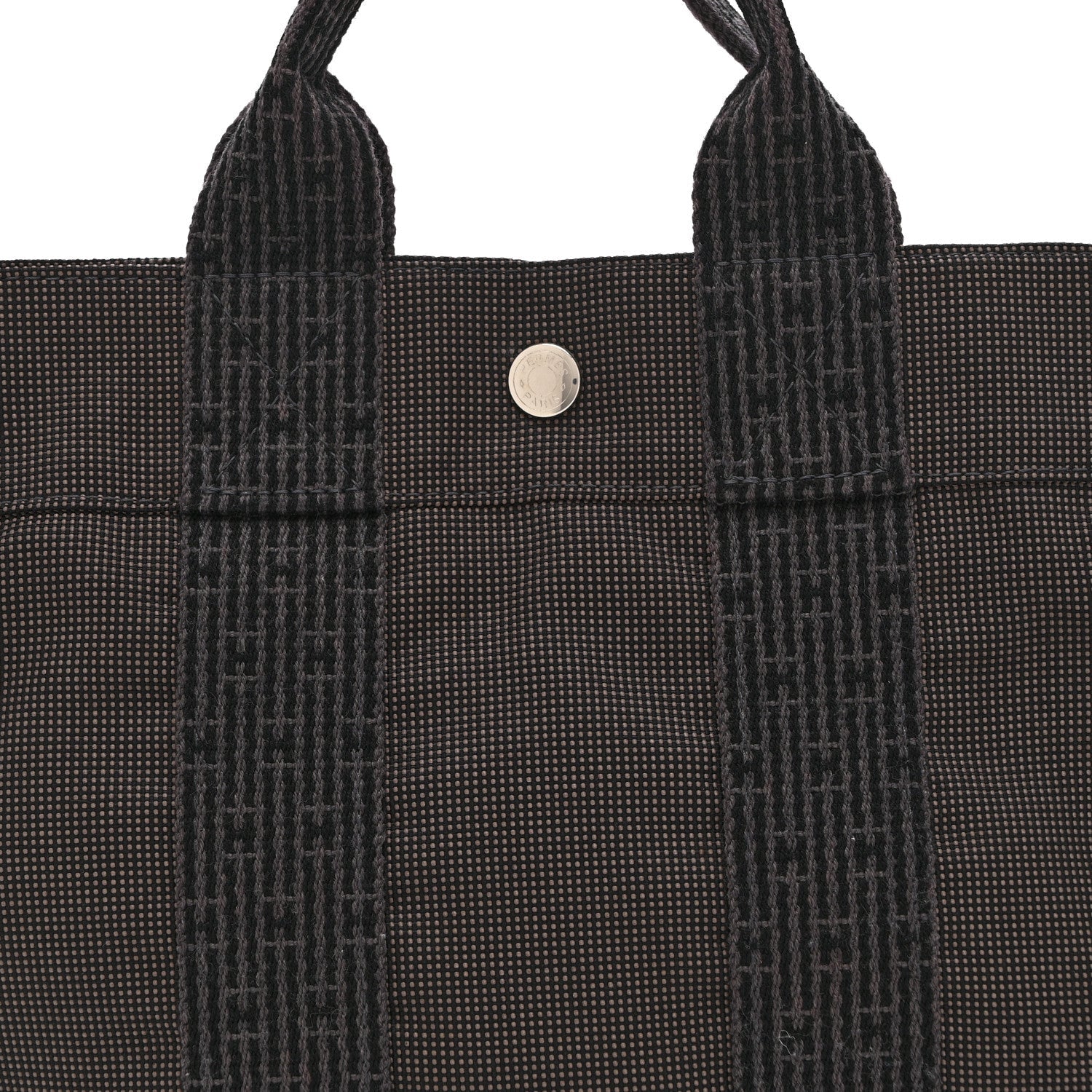 Canvas Herline PM Tote Grey
