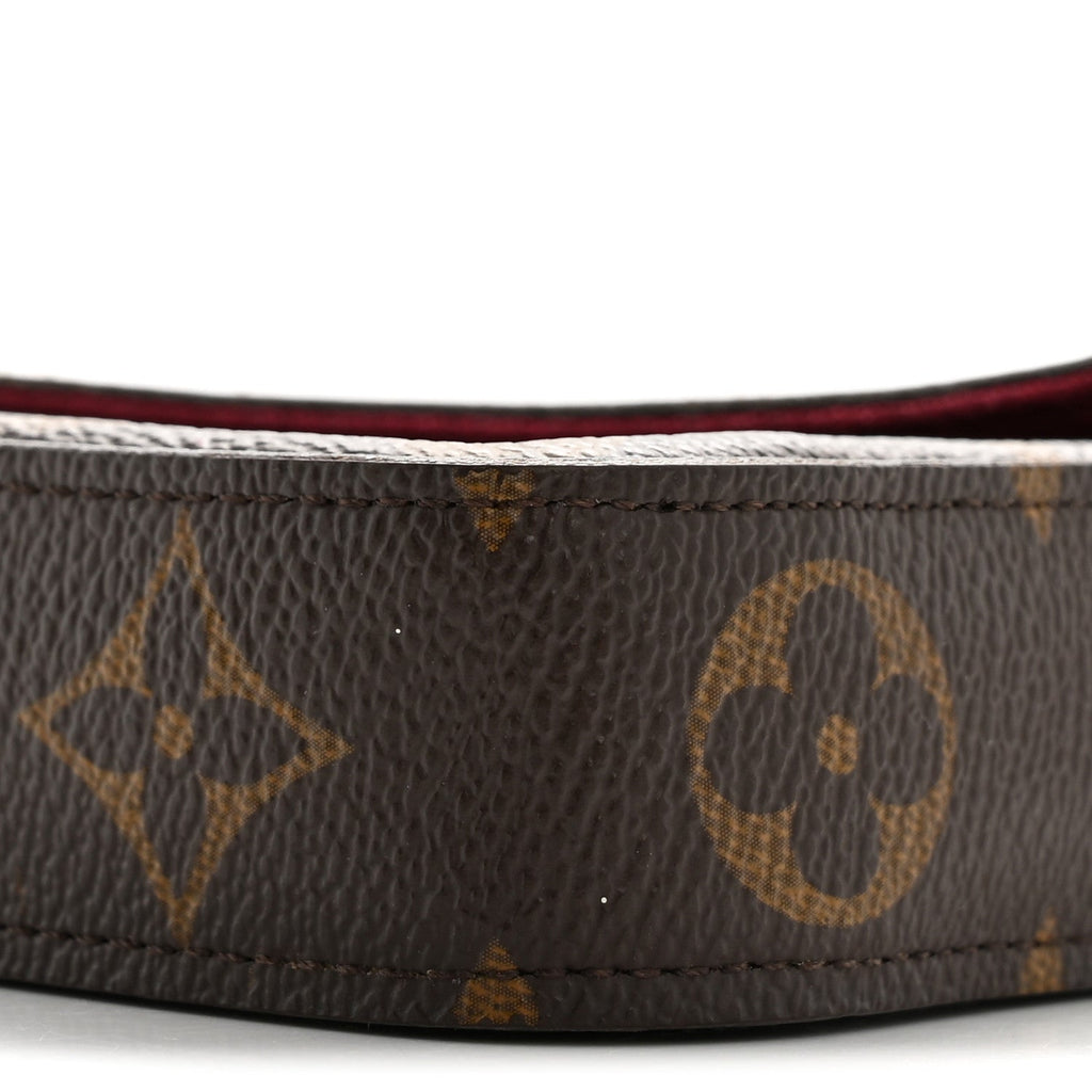Monogram Pochette Felicie Chain Wallet Fuchsia
