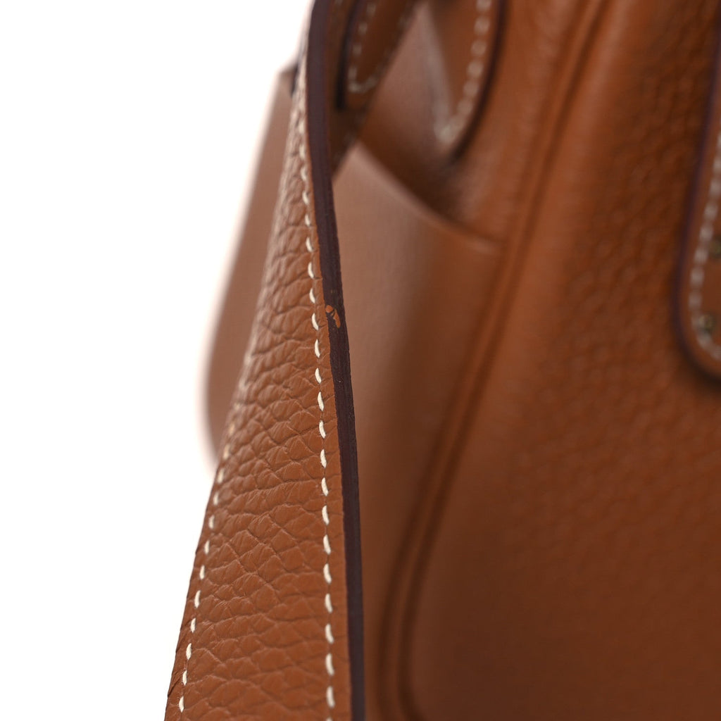 Taurillon Clemence Mini Lindy 20 Gold