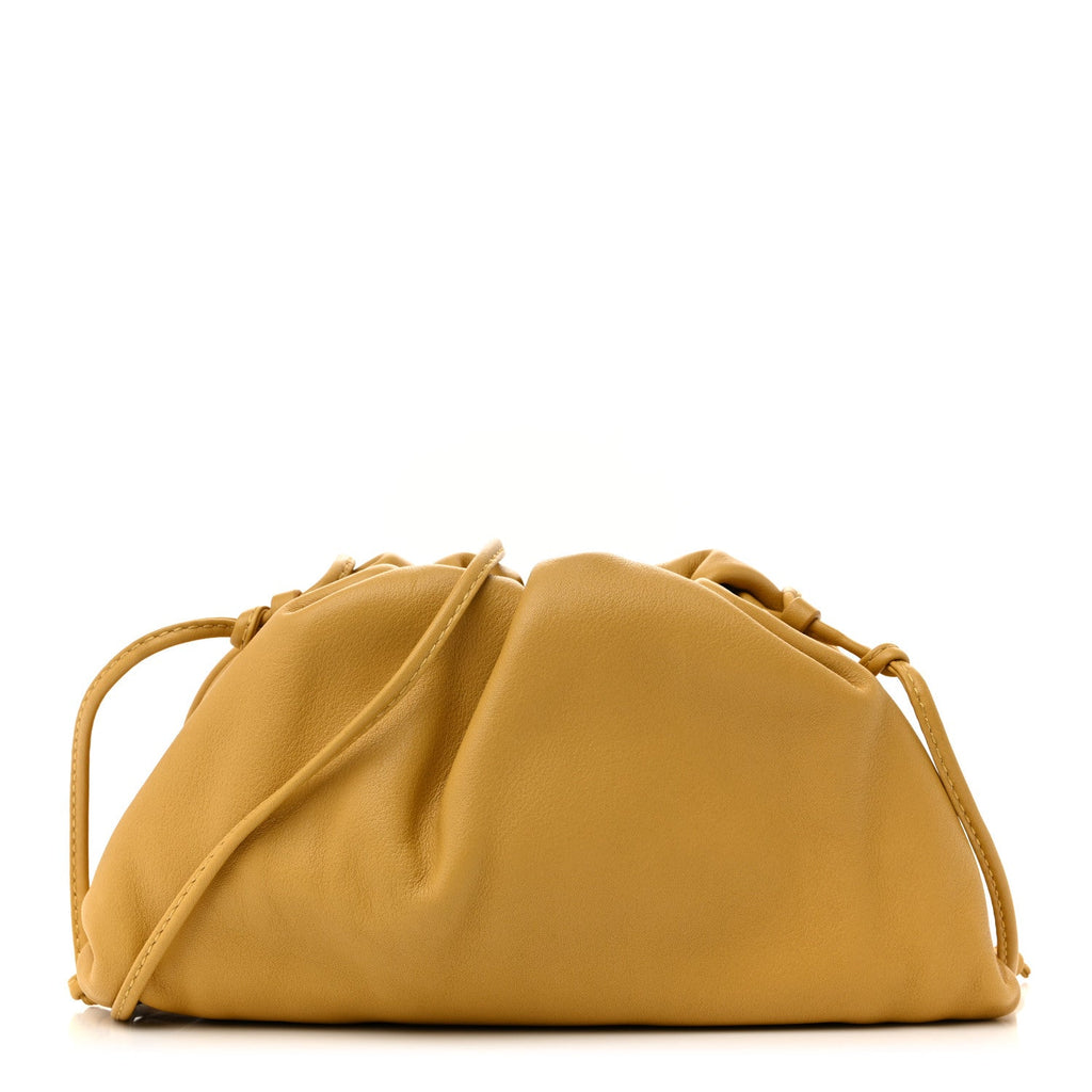 Butter Calfskin The Mini Pouch Butterscotch