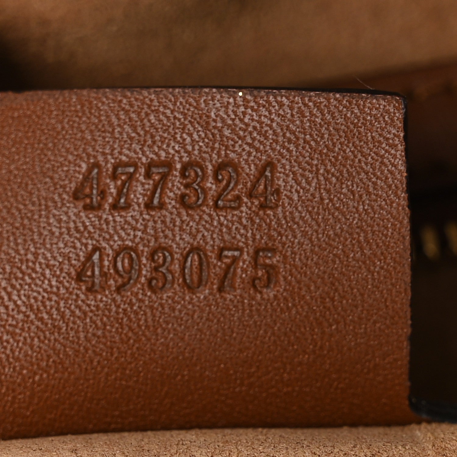 GG Supreme Monogram Large Linea A Hobo Light Brown