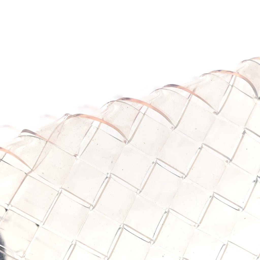 PVC Nappa Intrecciato Large Cabat Transparent Fondente