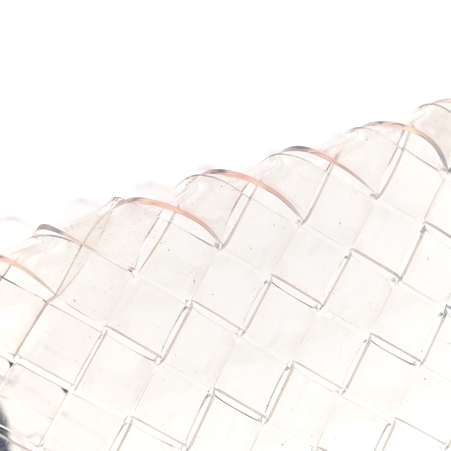 PVC Nappa Intrecciato Large Cabat Transparent Fondente