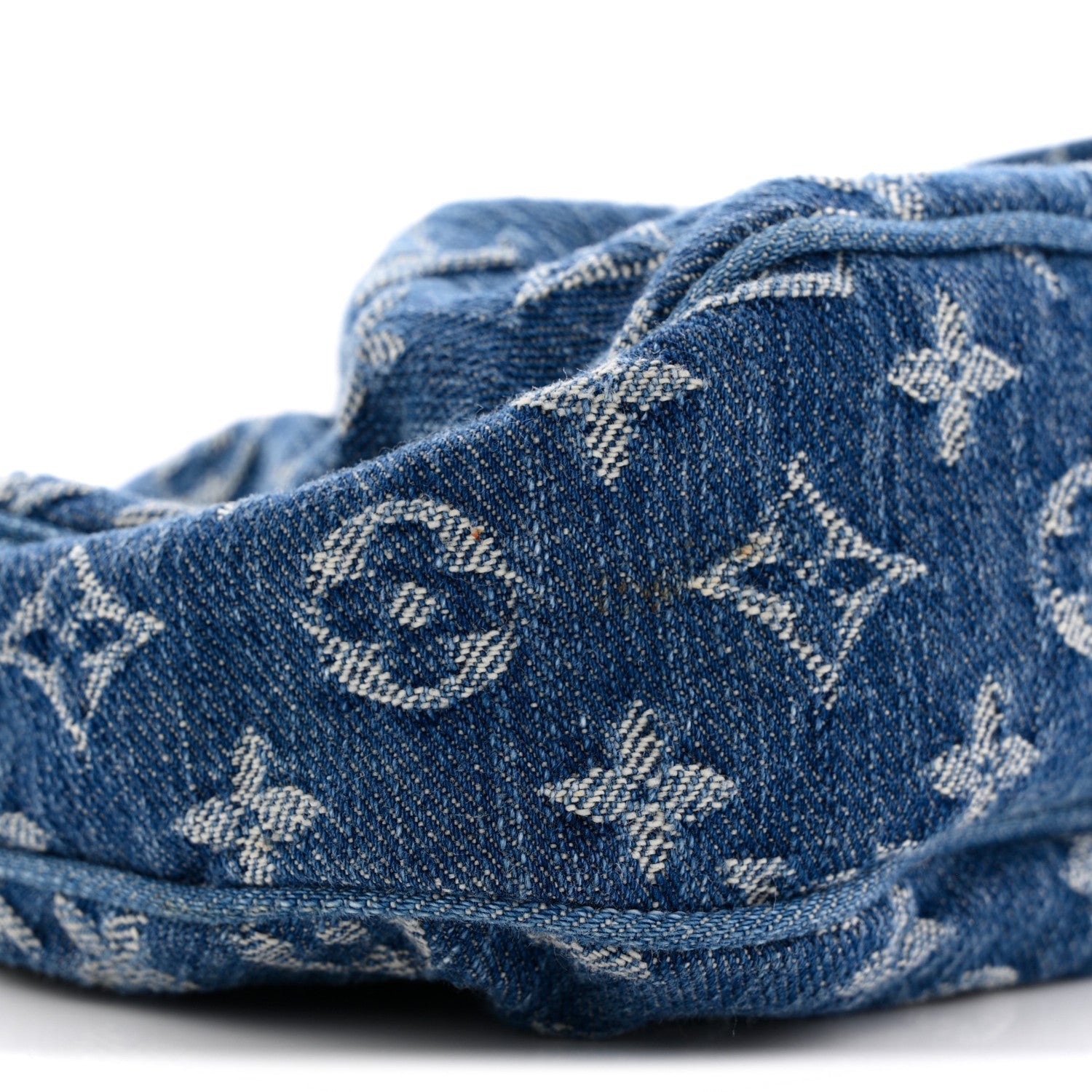 Monogram Denim Pochette Valley Blue
