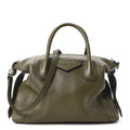 Smooth Calfskin Small Soft Antigona Dark Khaki