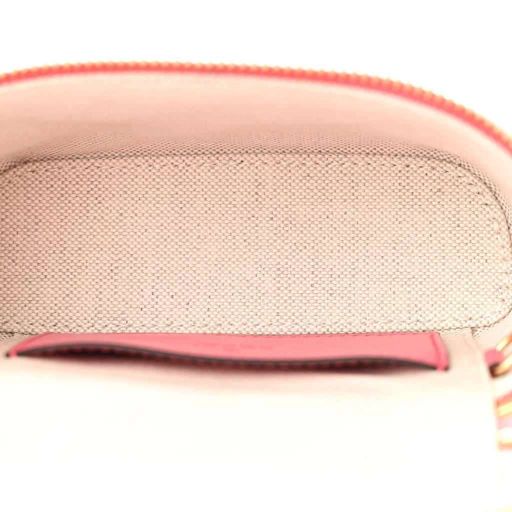 Calfskin GG Matelasse Mini Top Handle Bag Rhodamine Pink