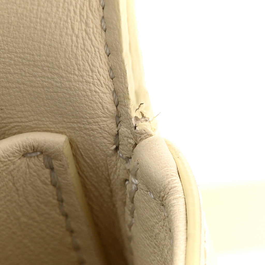 Shiny Calfskin Nano Triomphe Nude