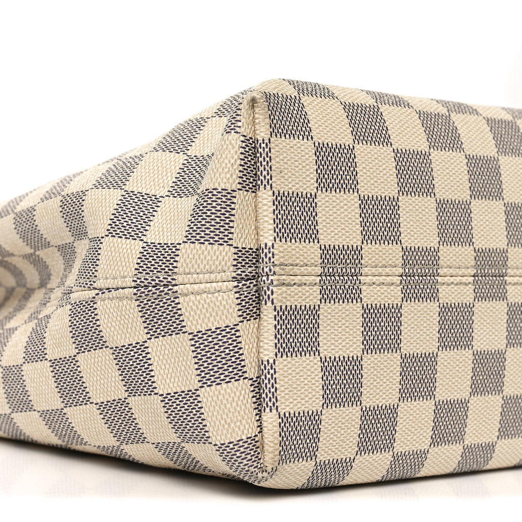 Damier Azur Graceful PM Rose Ballerine