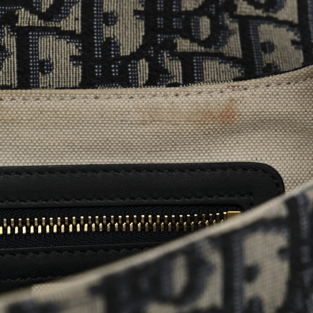 Oblique Saddle Bag Blue