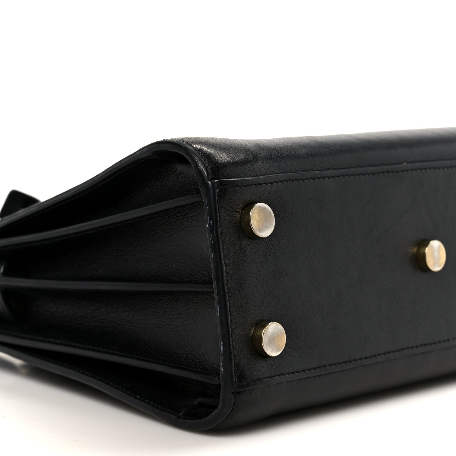 Calfskin Nano Sac De Jour Black