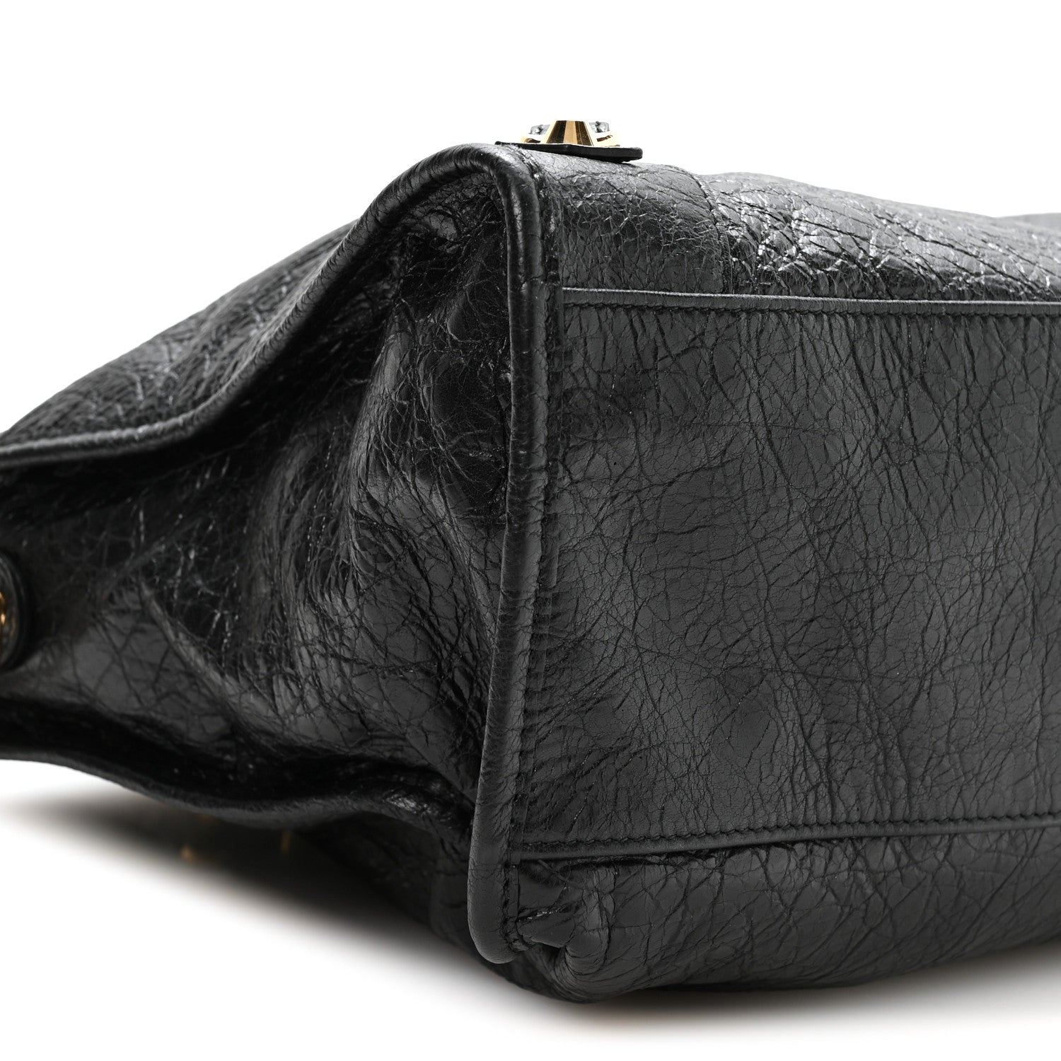 Agneau Classic Gold Hardware City Black