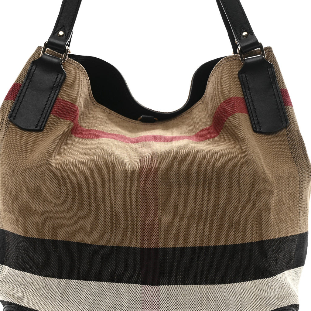 Canvas Mega Check Medium Maidstone Black