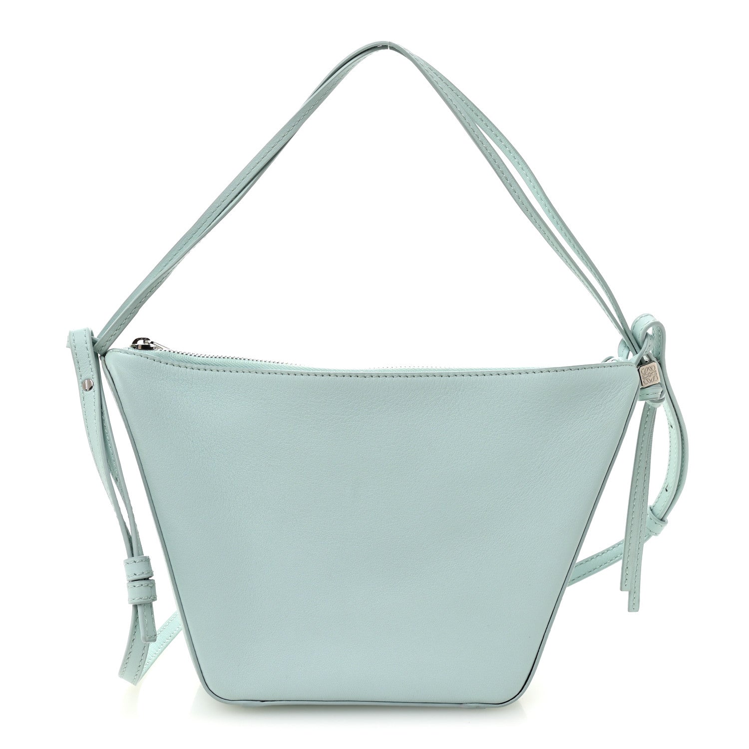 Calfskin Mini Hammock Hobo Soft Blue Iceberg