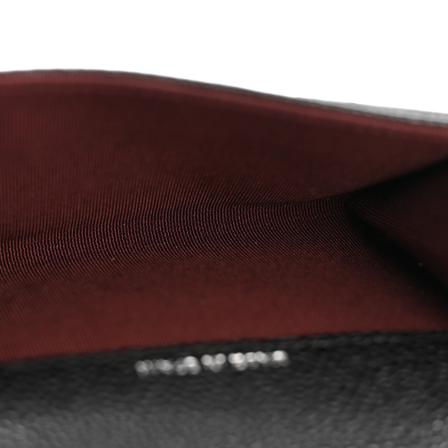 Caviar Quilted Flap  Holder Black