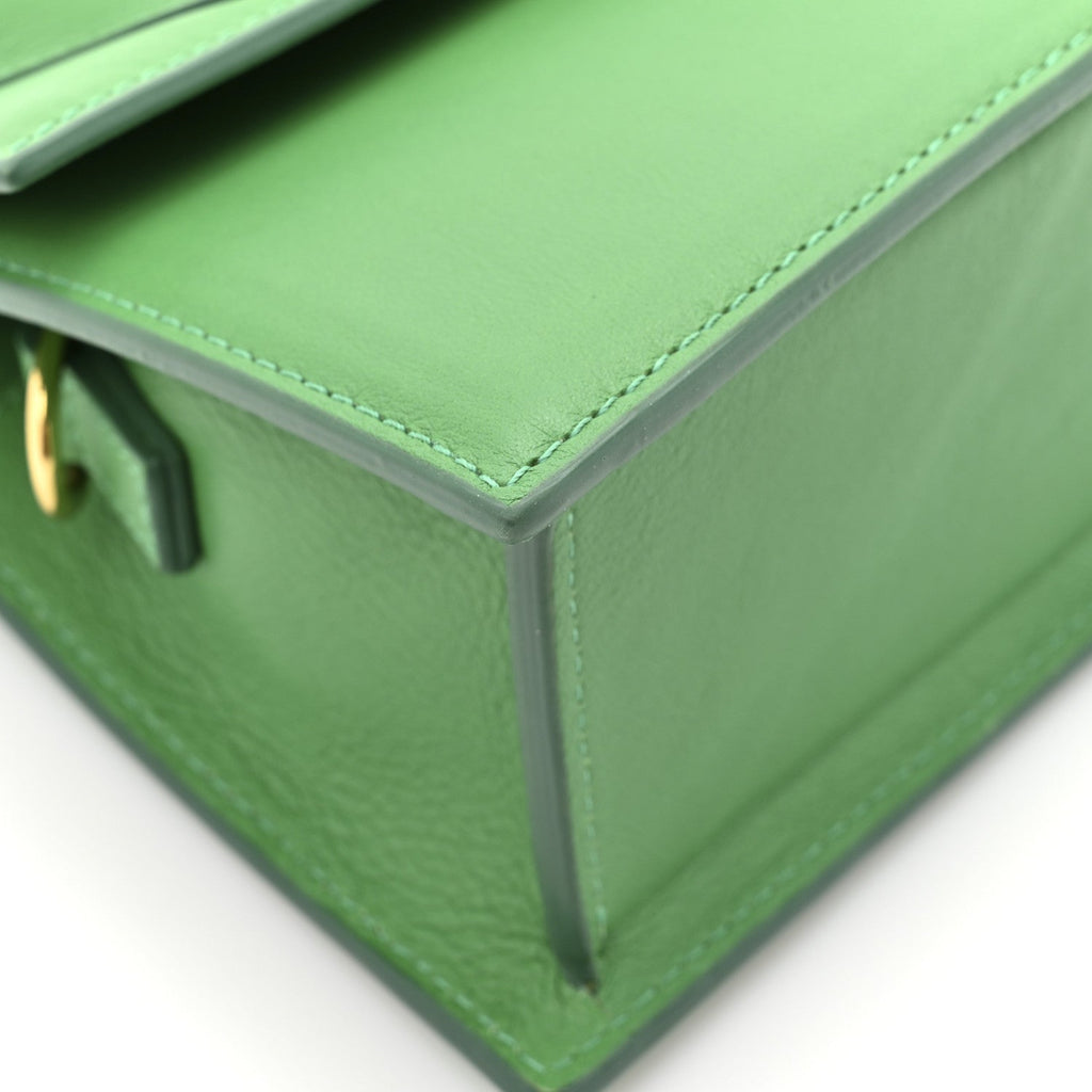 Calfskin Le Chiquito Noeud Green