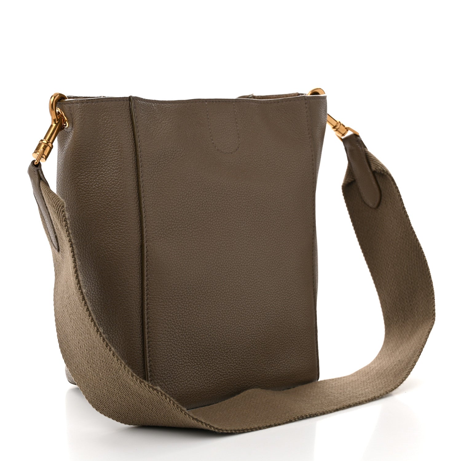 Soft Grained Calfskin Small Sangle Bucket Bag