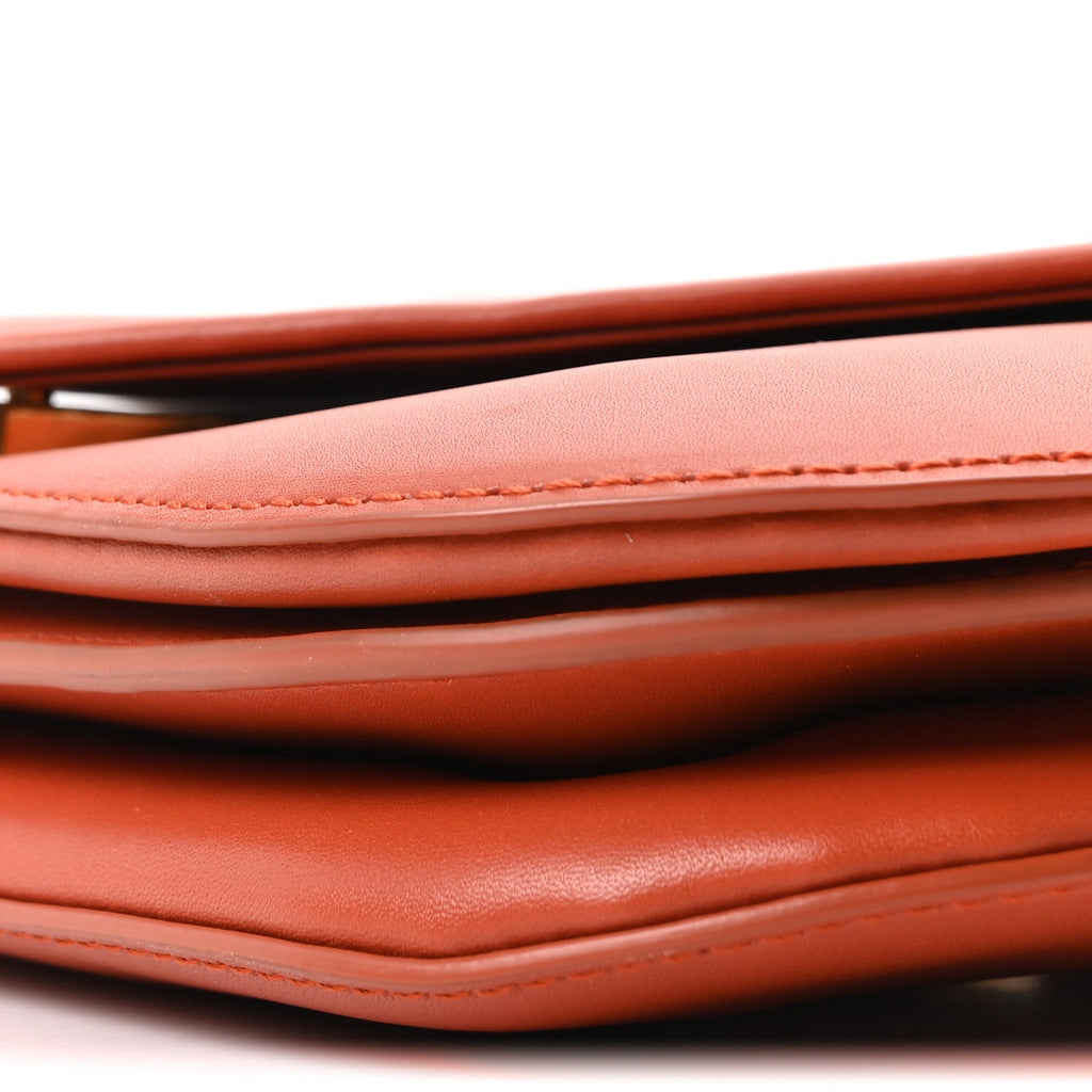 Calfskin Mount Envelope Bag Maple