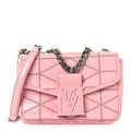 Crash Calf Quilted Mini Travia Shoulder Bag Pink