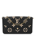 Empreinte Monogram Giant Felicie Pochette Black Beige