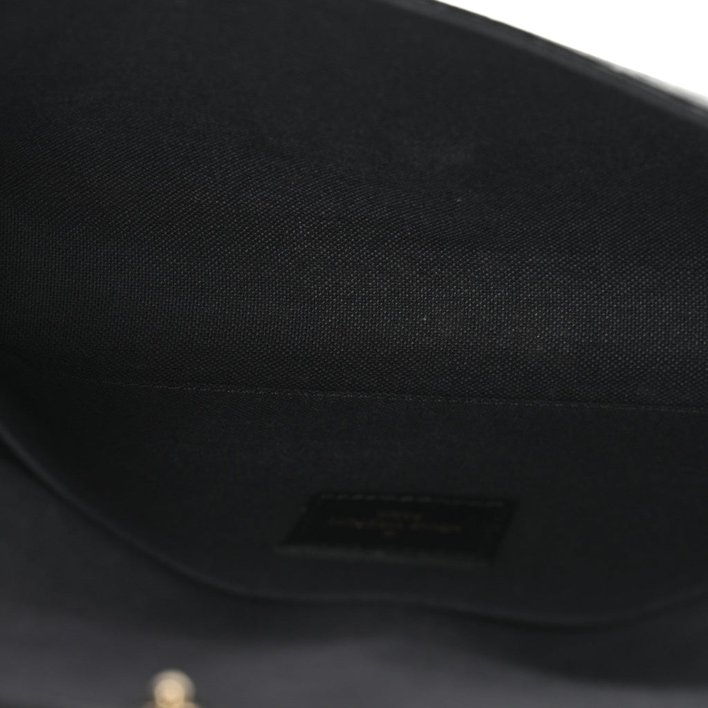 Empreinte Pochette Felicie Chain Wallet Black