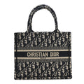 Oblique Small Book Tote Blue Multicolor