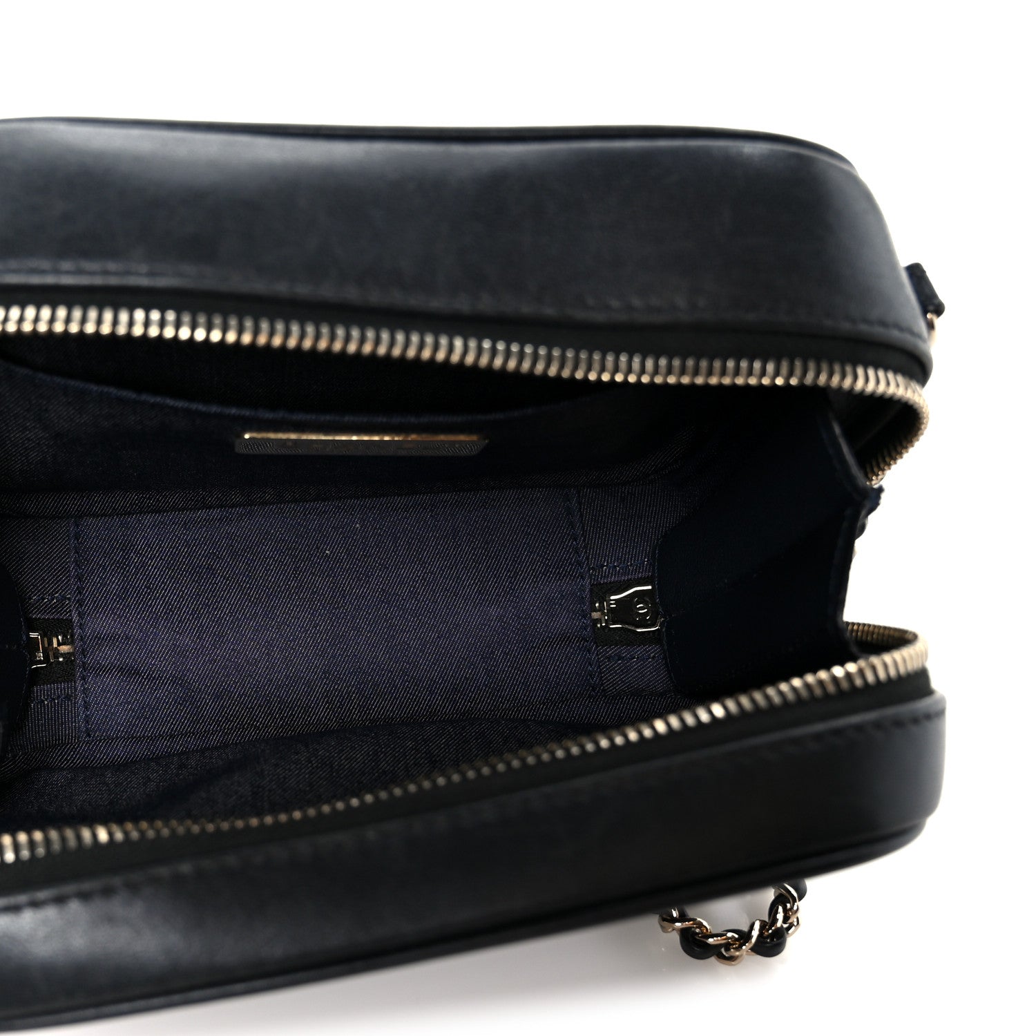 Calfskin CC Mania Camera Case Black