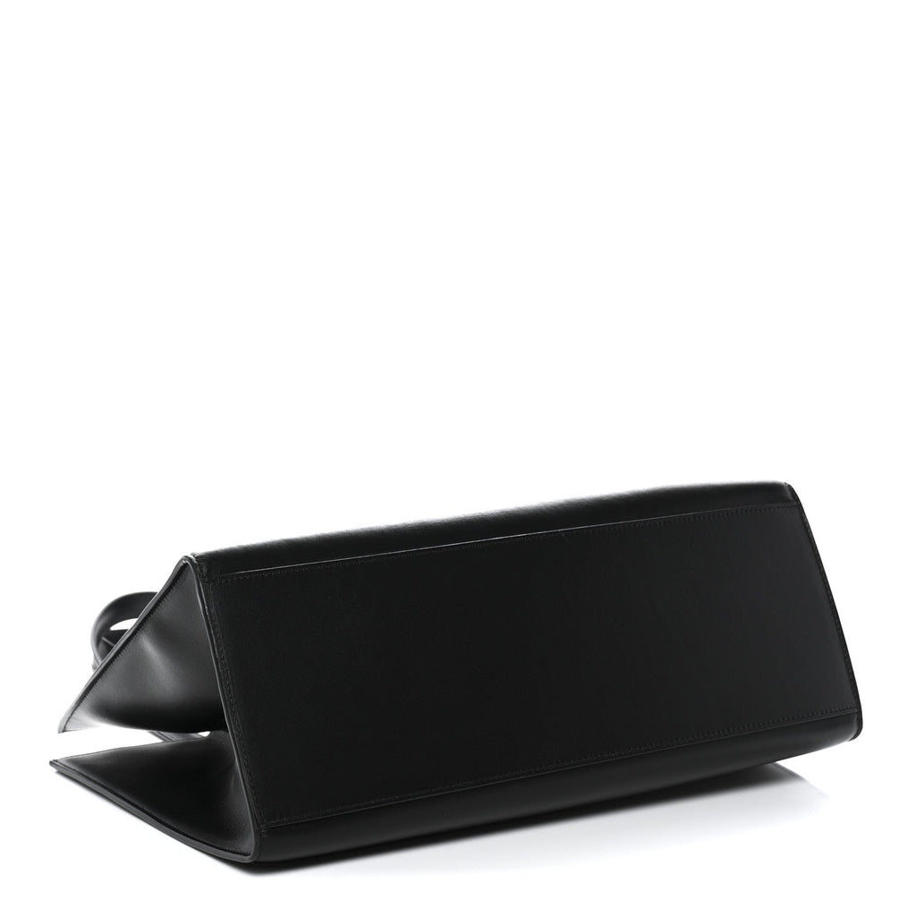 Smooth Calfskin Cabas 16 Bag Black