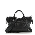 Agneau Classic Silver Hardware City Gris Fossile