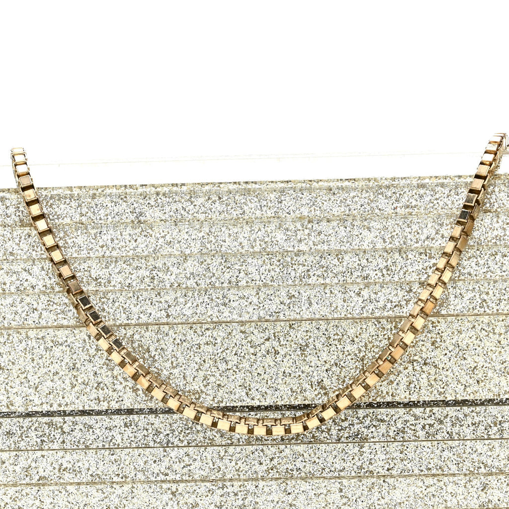 Acrylic Glitter Sweetie Clutch Champagne