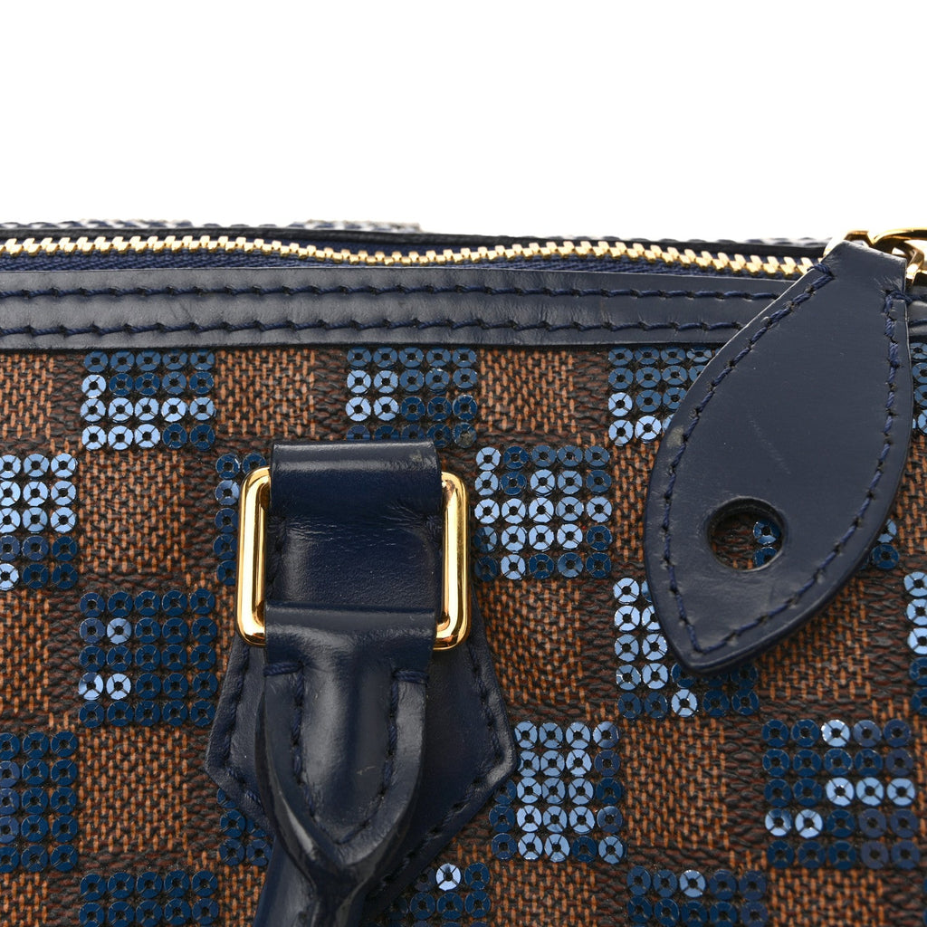 Damier Paillettes Speedy 30 Blue
