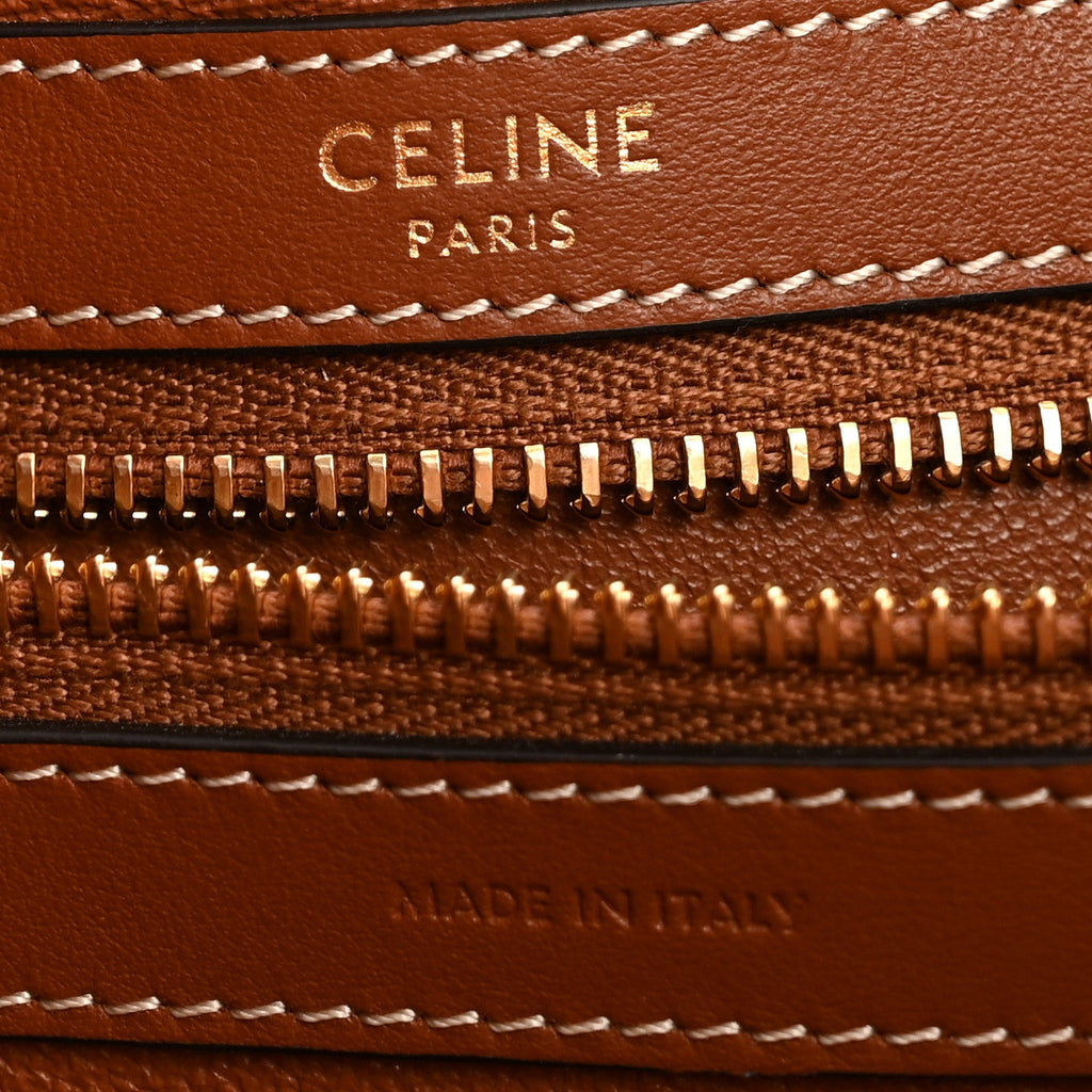 Smooth Calfskin Cabas 16 Bag Tan