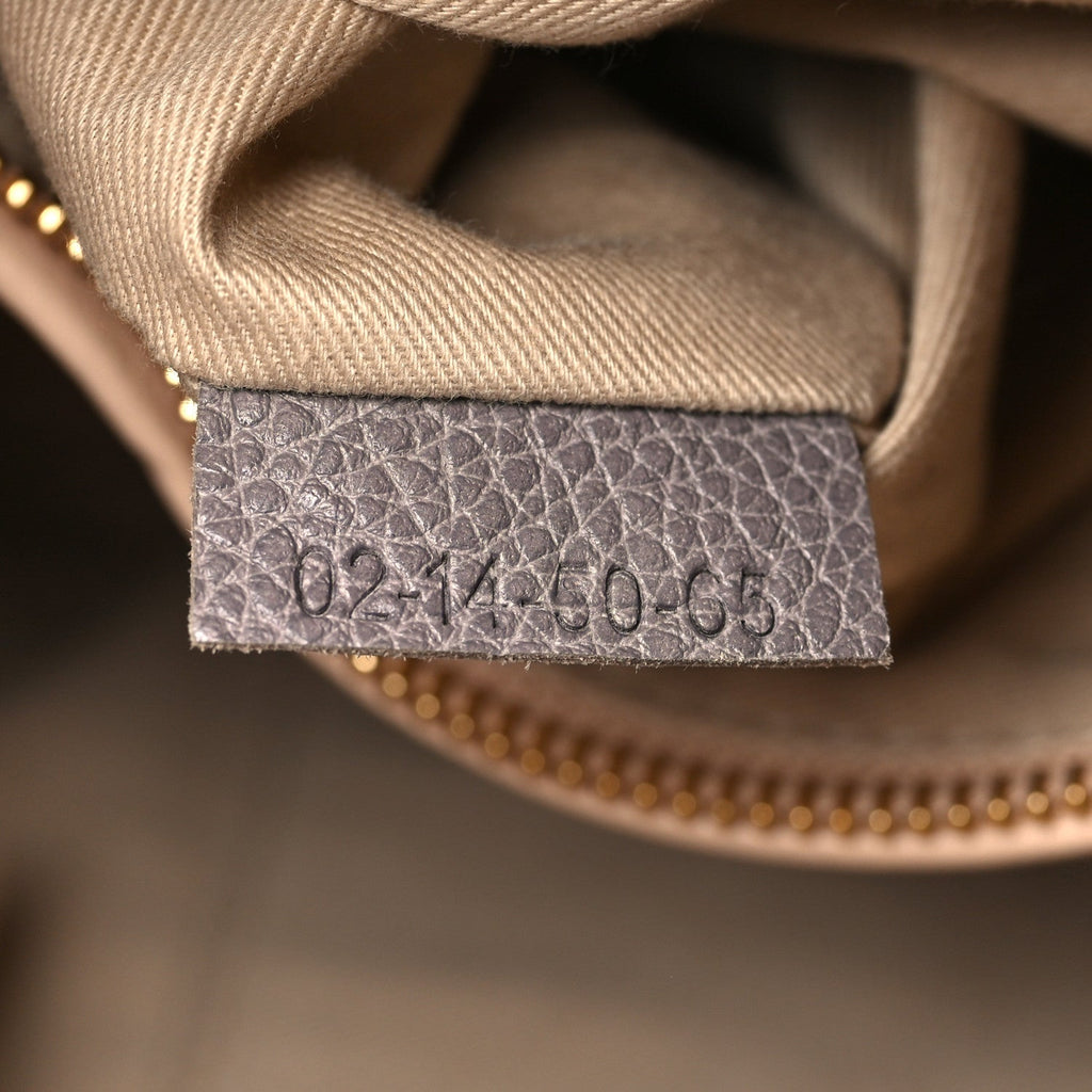 Calfskin Medium Paraty Cashmere Grey