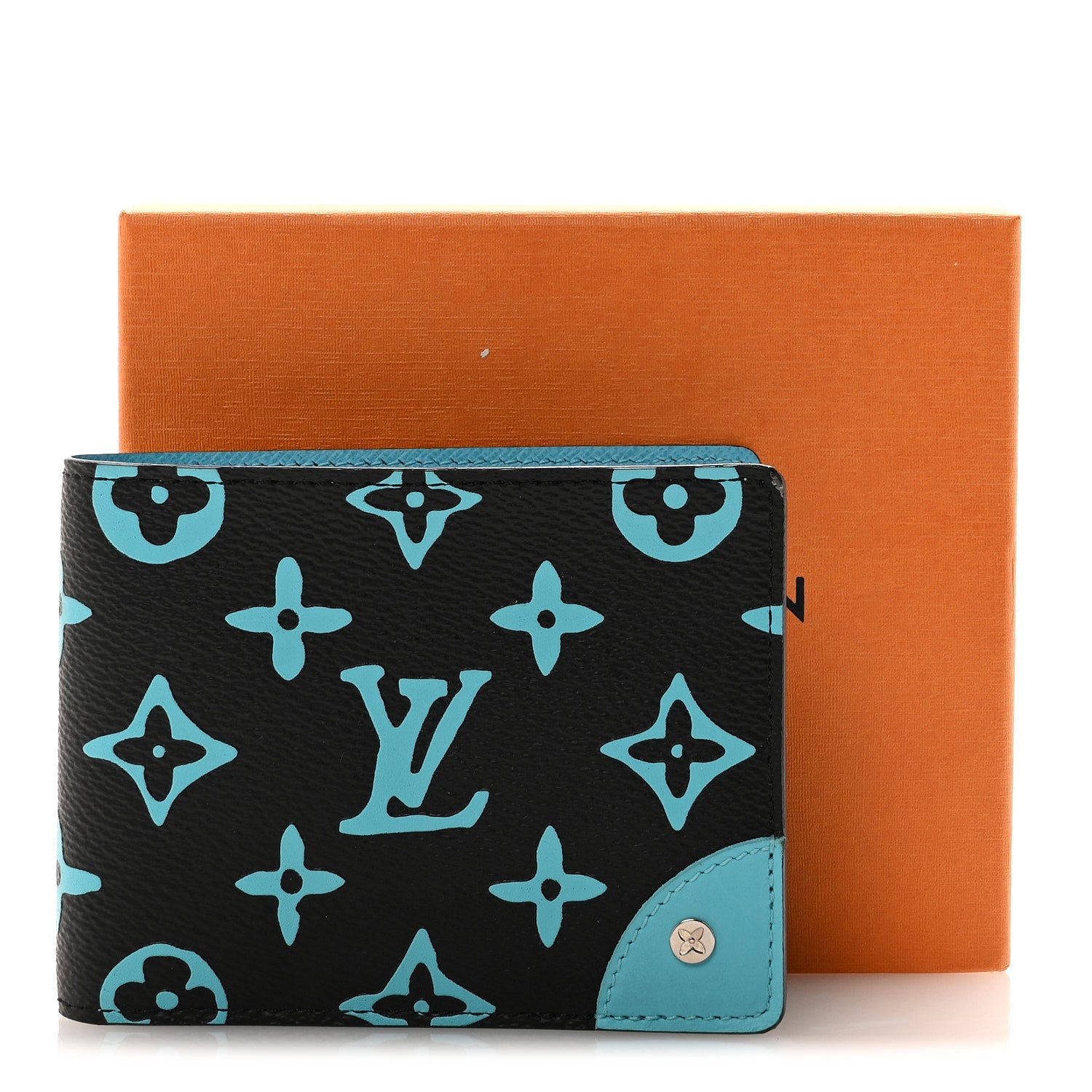 Monogram Playground Slender Wallet Black